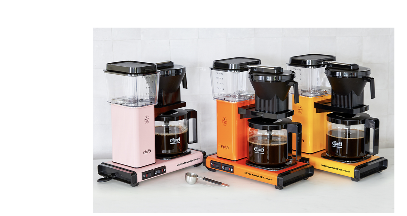 moccamaster, moccamaster kbg, moccamaster kbg select, moccamaster kleuren