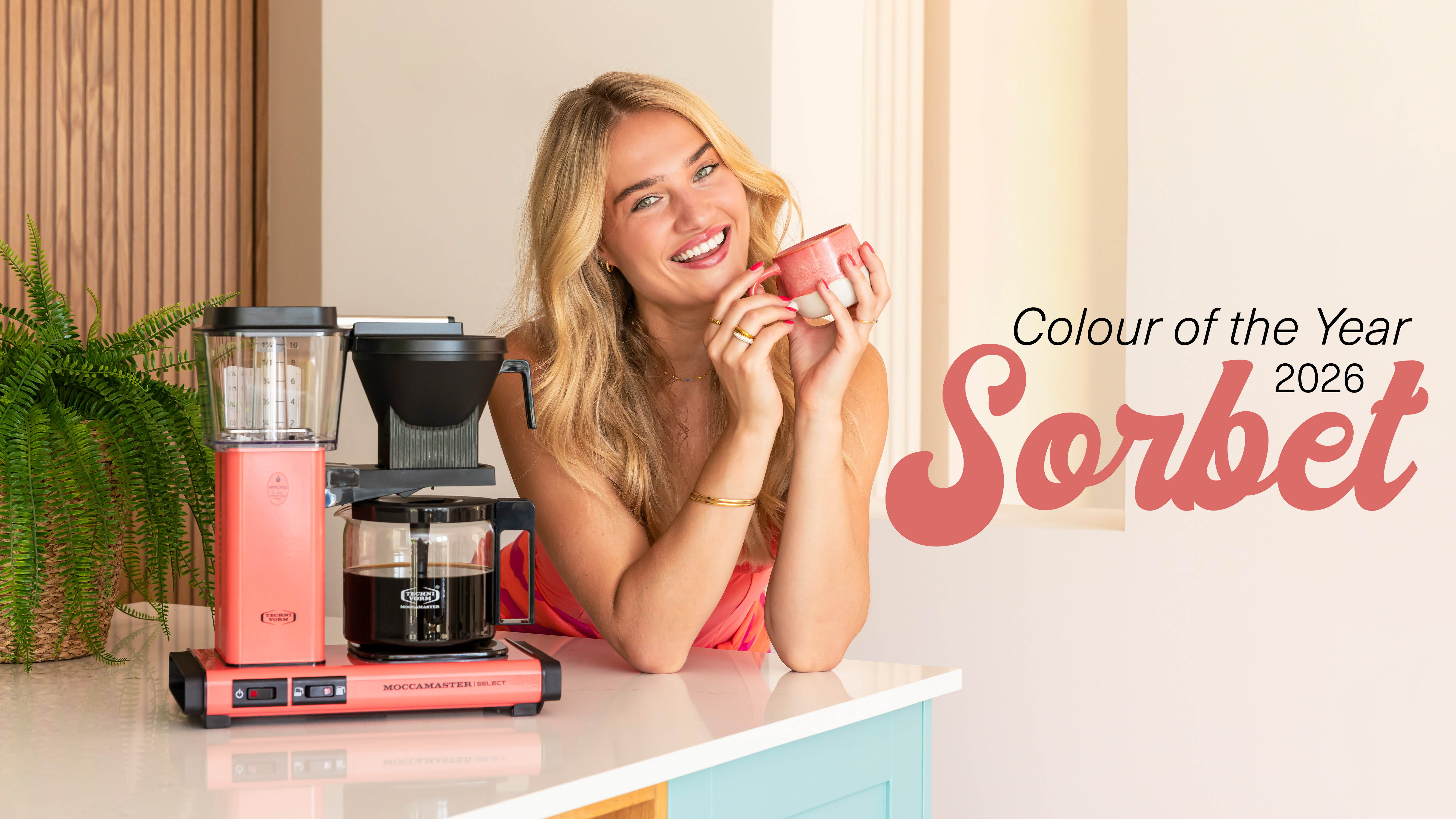 Moccamaster Colour of the Year: Sorbet conquista 2026