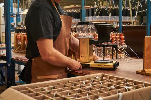 ¿Cómo se fabrica una cafetera Moccamaster?
