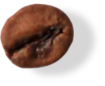 Floating Coffeebean 1